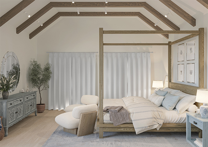 Ascot, Bright White - Made to Measure Curtains - Image 15